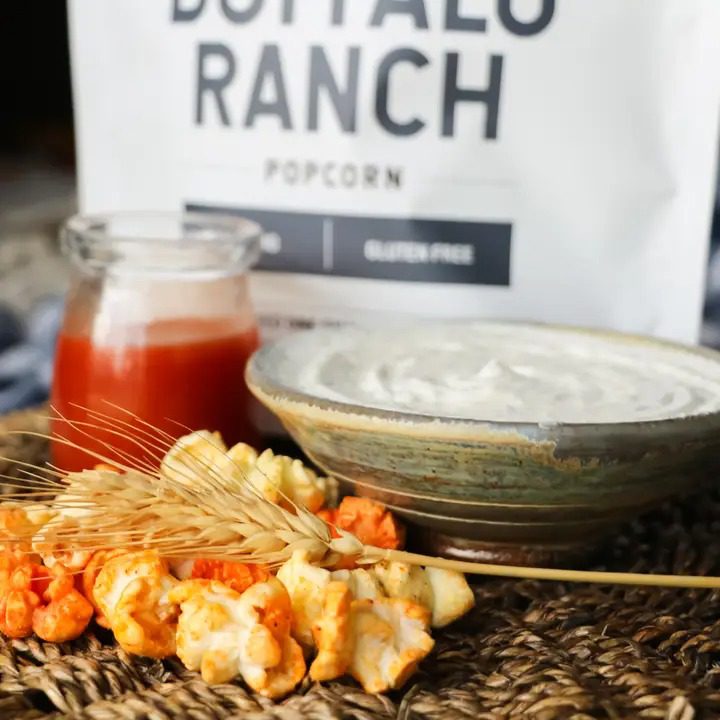 Bold and Spicy Buffalo Ranch Popcorn - 5.0oz - Corks Popcorn | Southern ...